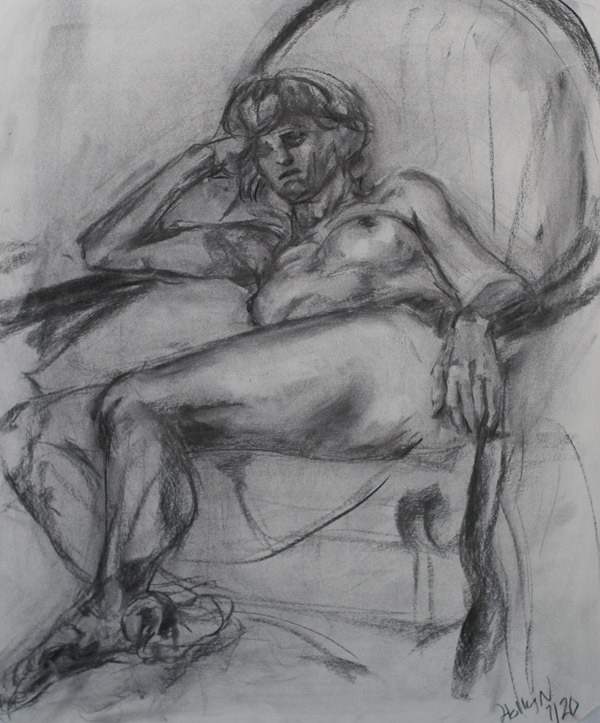 From a figure drawing class at East Carolina University