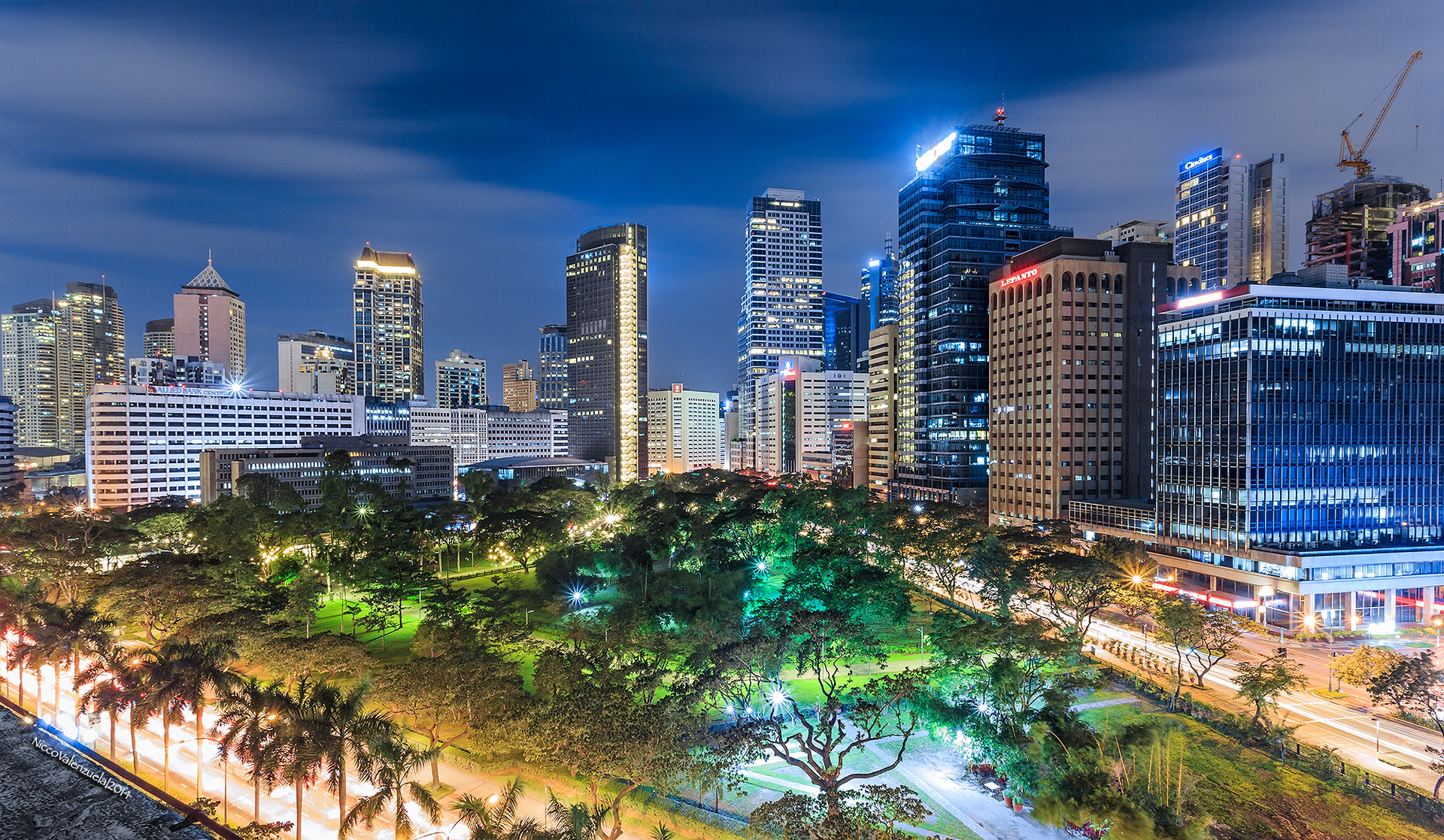 Makati CBD, Philippines, December 2014