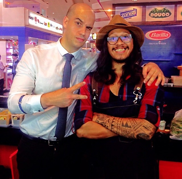 Present with Bob Louison Mixiology from French Bran Ambasasor Grand Marnier