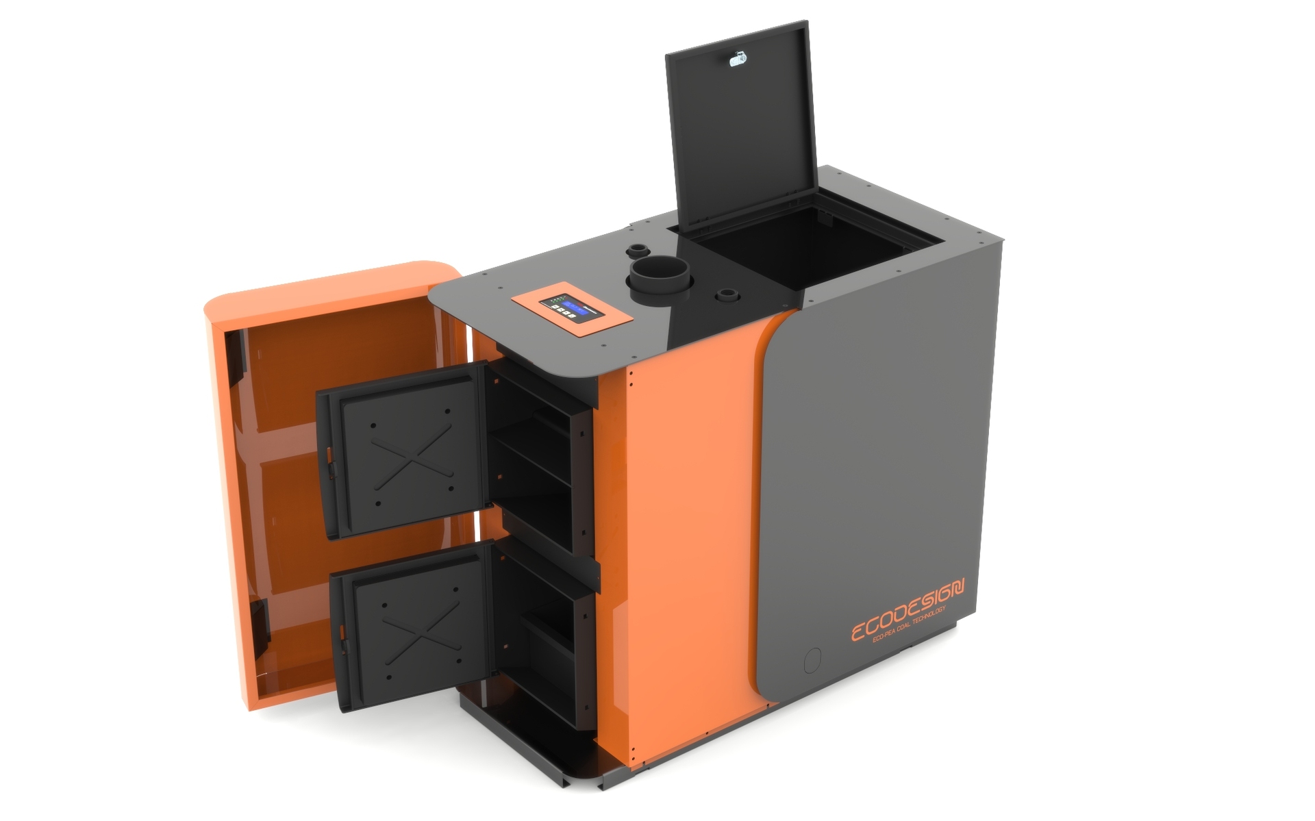 Eco-Pea Coal Boiler 12kW