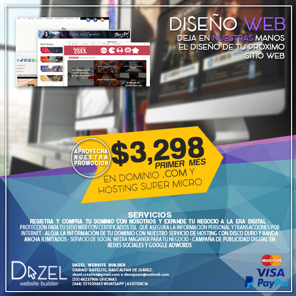 Publicidad creada para Dazel Creative