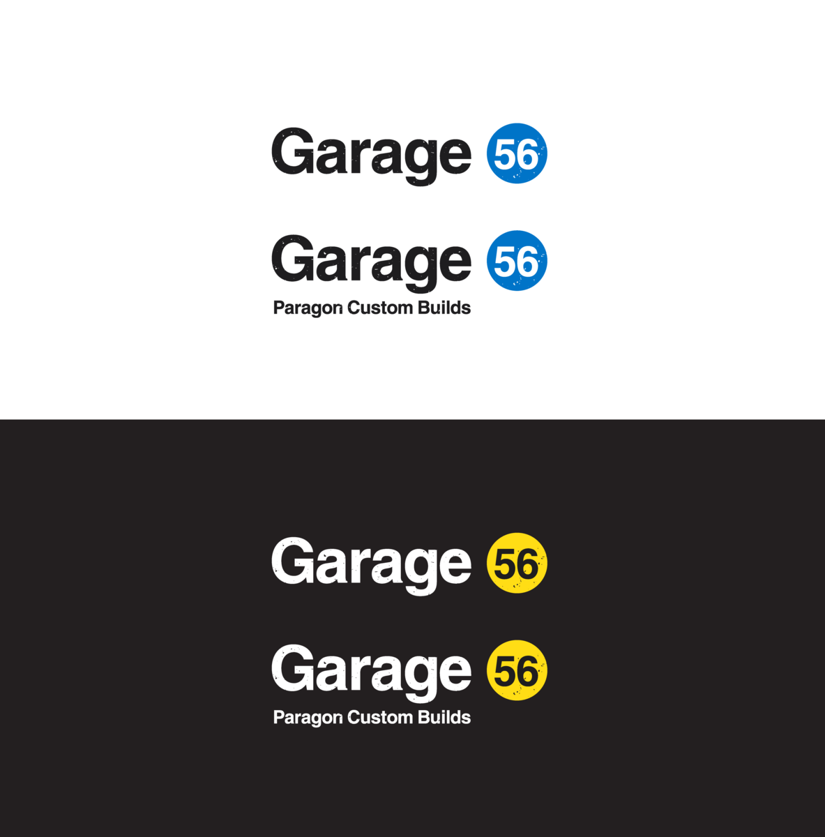 A logo created for one of the nation's top-selling dealerships, Paragon NYC Acura/Honda's custom build shop.