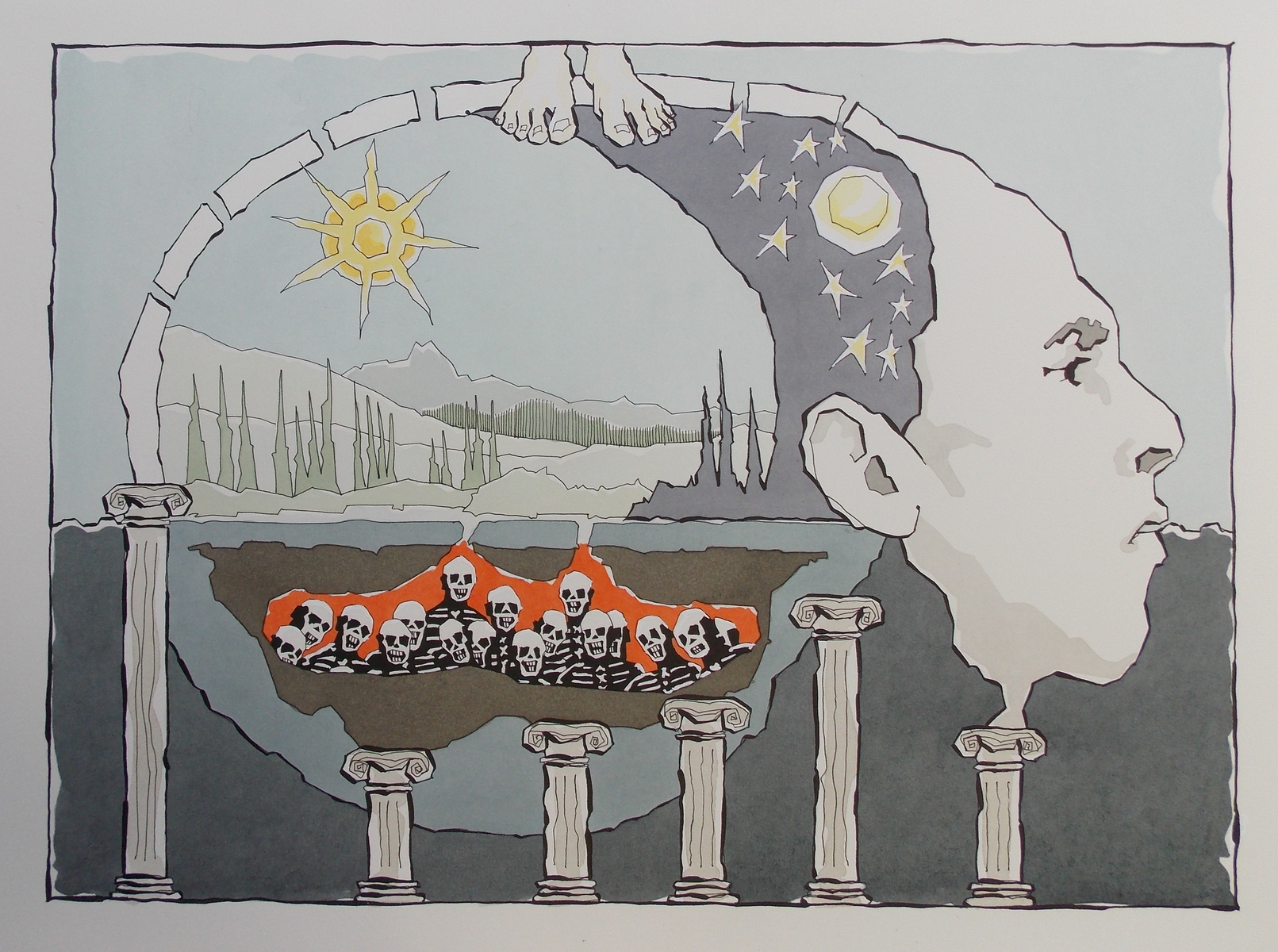 The Three-Story Universe