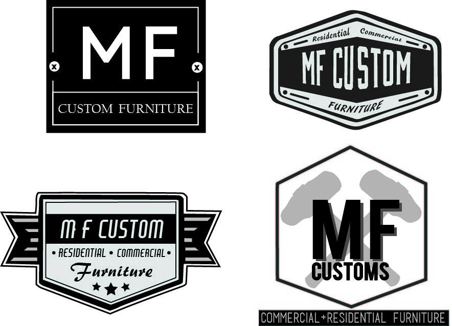 Illustrator created logos for independent client