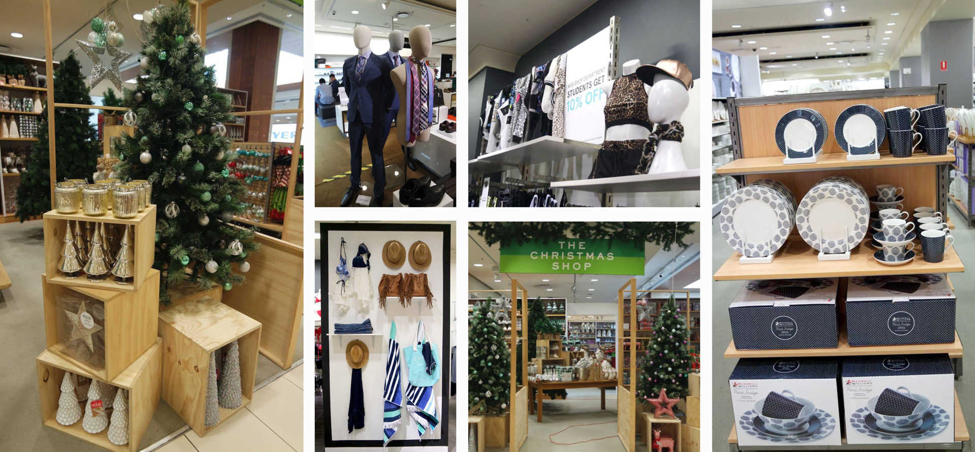 One week work experience at MYER Chadstone as a visual merchandiser
