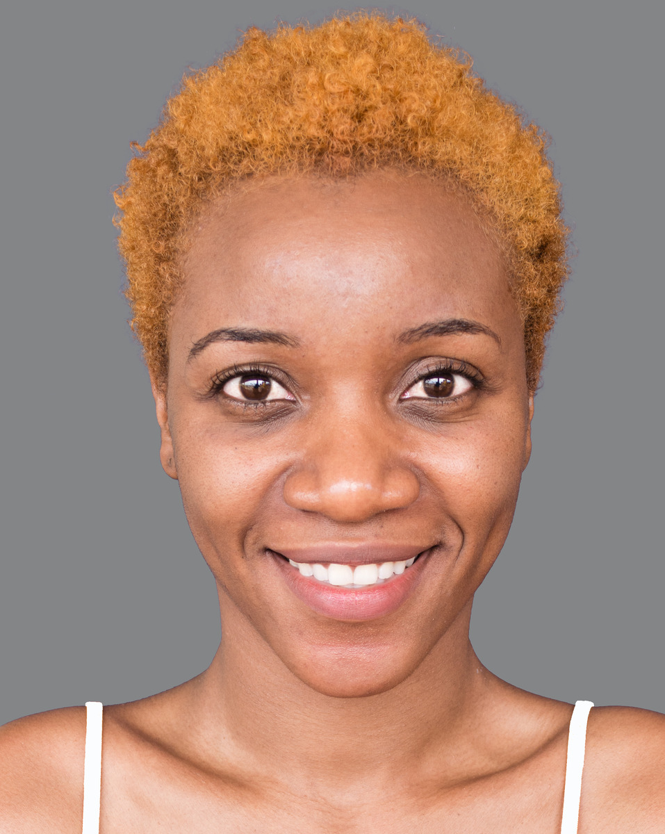 Bare face bright eyes smiles!