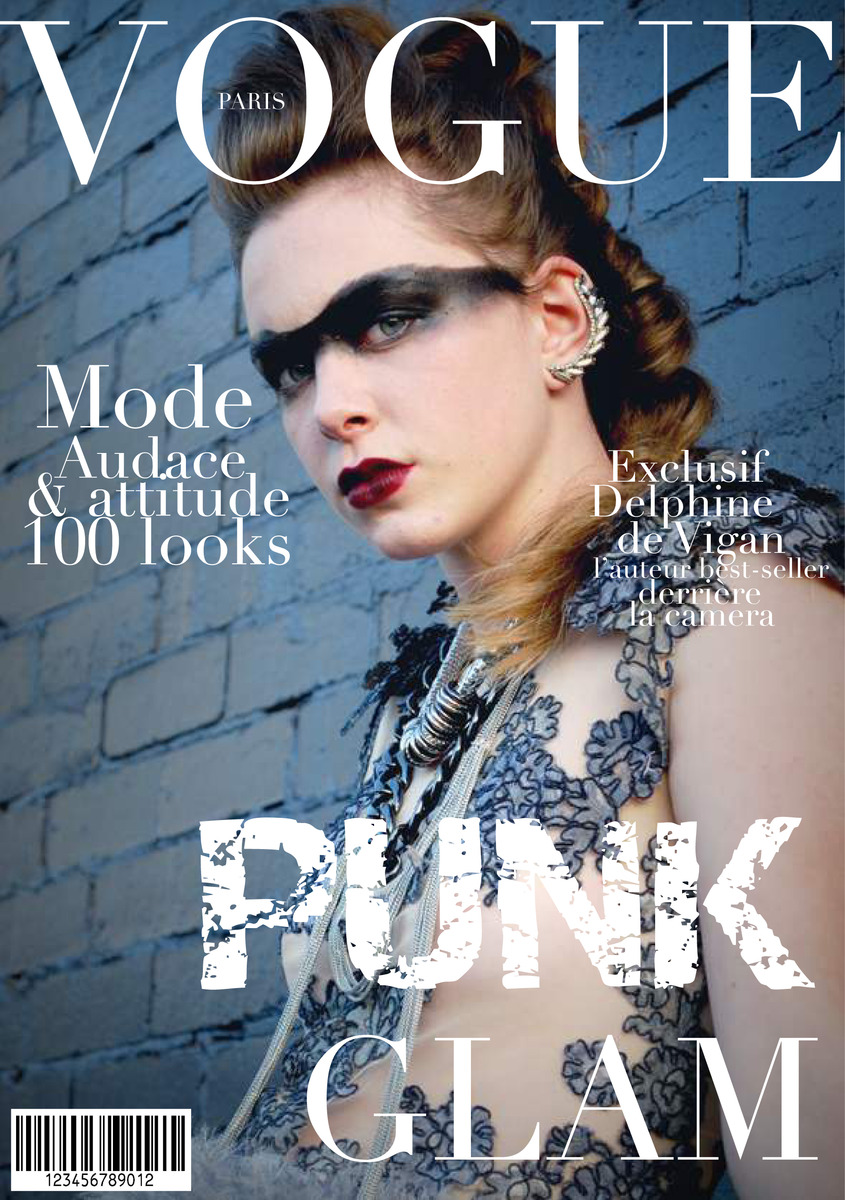 Punk Cover Page for a fashion magazine