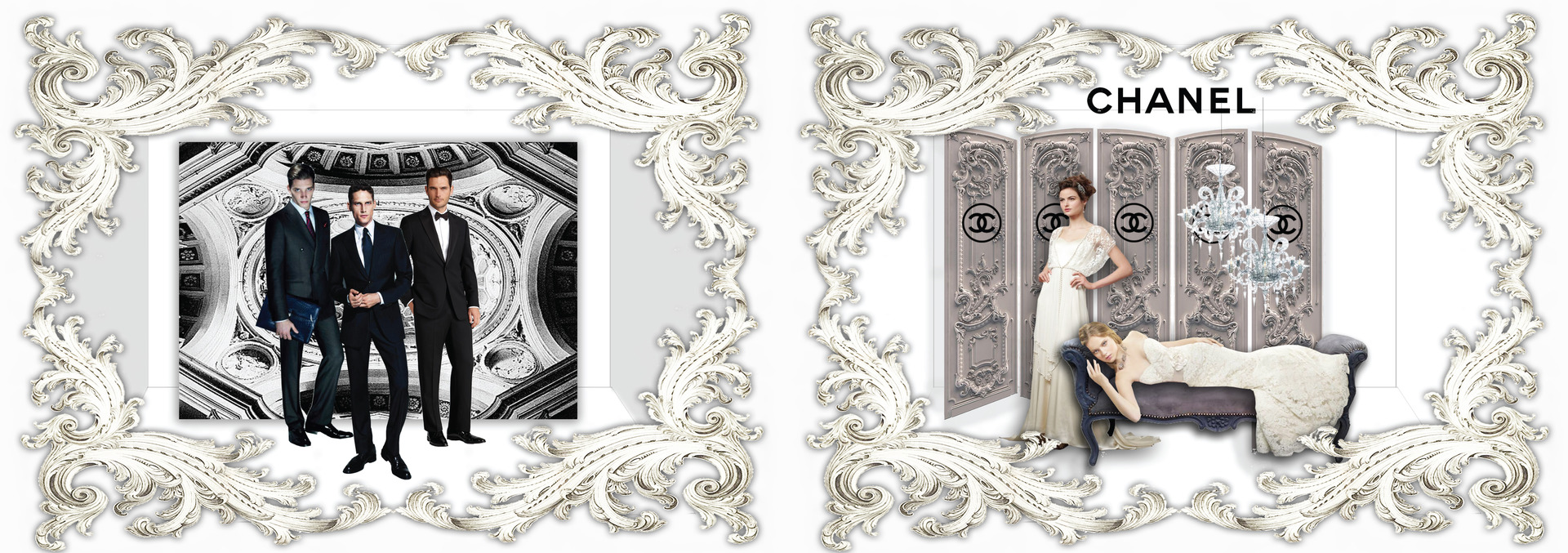 Windows inspired by the work of Borromini the Baroque Architect