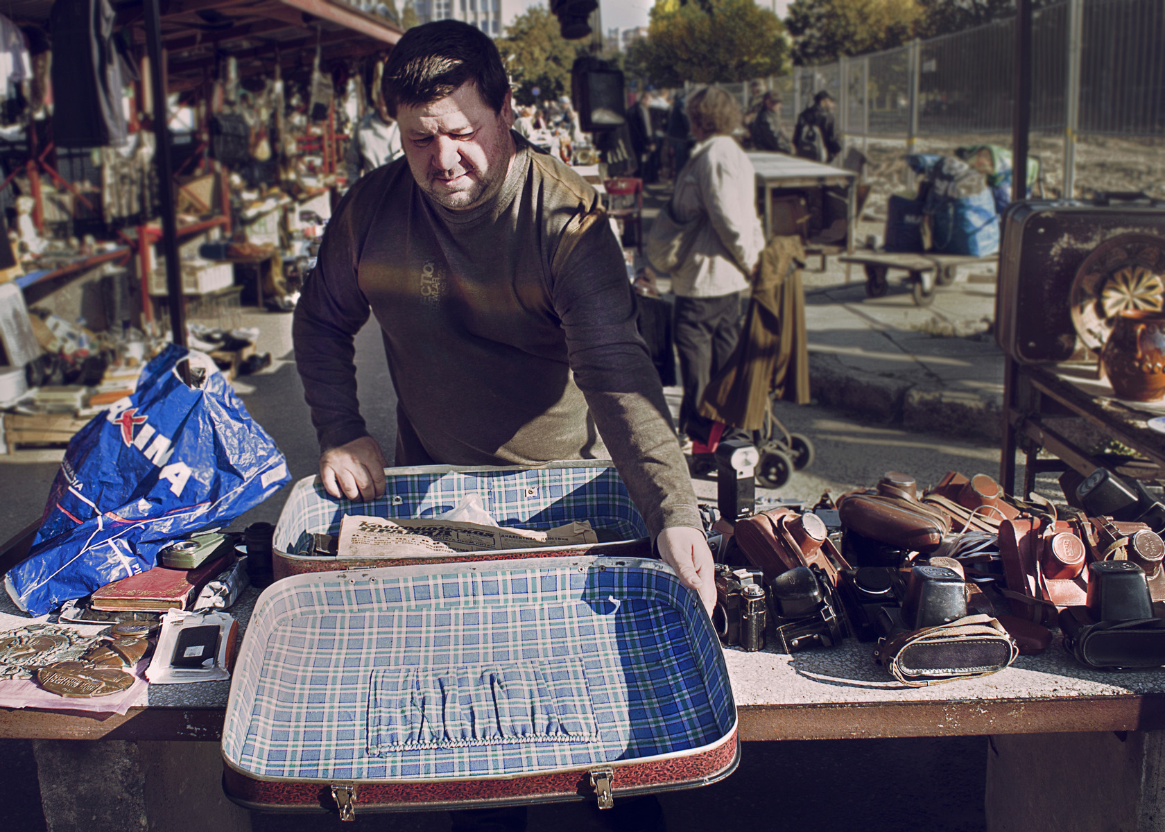 Bazaar : Kalvariju turgus
Vilnius, Lithuania 
2014 autumn