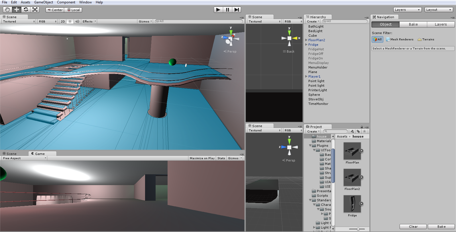 A game about a robot who must hack a futuristic house's automated appliances in order to assassinate the homeowner. Spring 2013