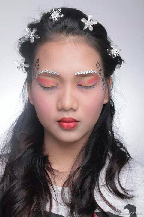 Model: Ms. Sheryl Purisima
<br />Makeup by Steph