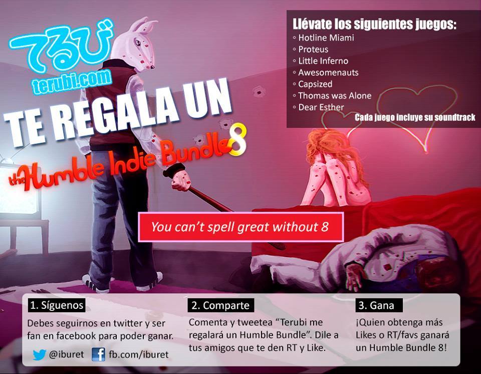 Campaña de regalo por aniversario del sitio terubi.com
