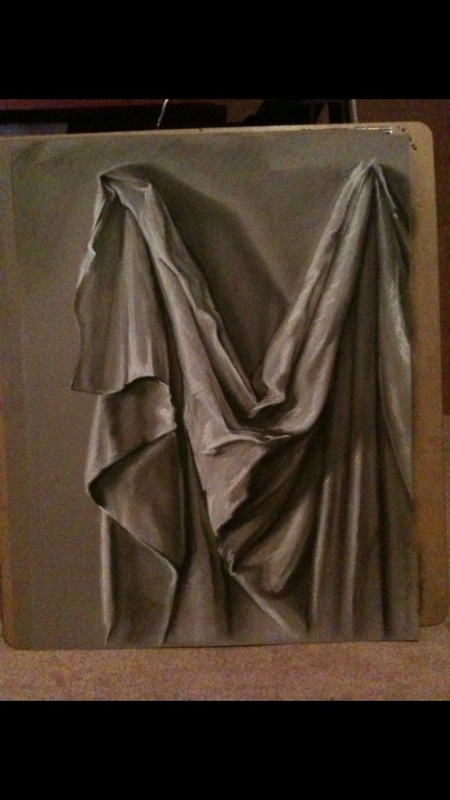 Charcoal still life project
