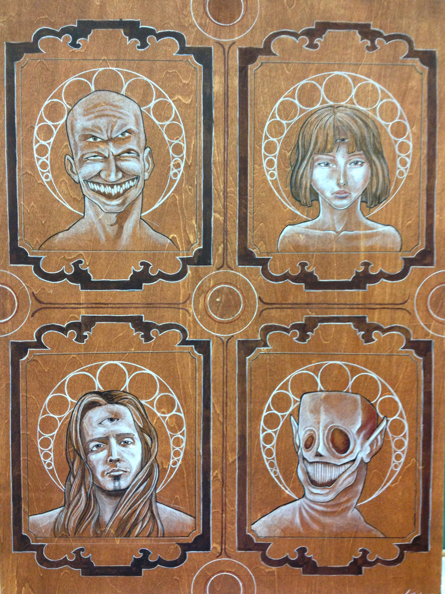 2'x3' acrylic on wood panel