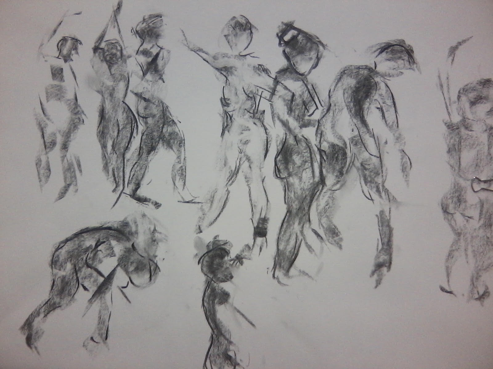 Drawn at Morean Arts Center, St. Petersburg FL